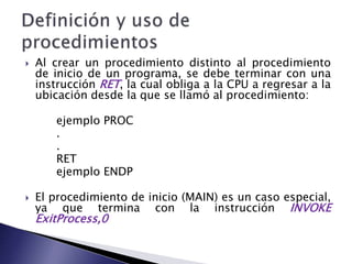 Exitprocess Unidad III procedimientos | PPTX