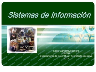 Licdo. Gamil Revilla Bravo
UNEFM
Departamento de Informática y Tecnología Educativa
2013

 
