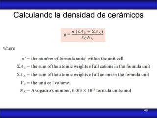 Calculando la densidad de cerámicos




                                      49
 