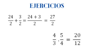 EJERCICIOS
 