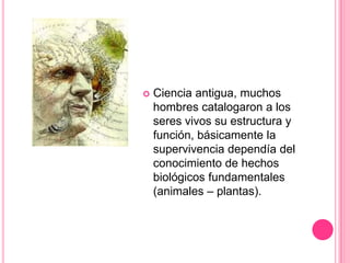 Unidad i, pres 1. historia de la biología, origen de la vida y el ...
