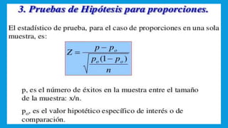 UNIDAD I PRUEBA DE HIPOTESIS ESTADISTICA PARA ADMINISTRADORES II.