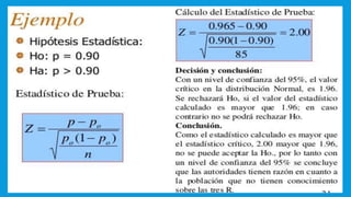 UNIDAD I PRUEBA DE HIPOTESIS ESTADISTICA PARA ADMINISTRADORES II.