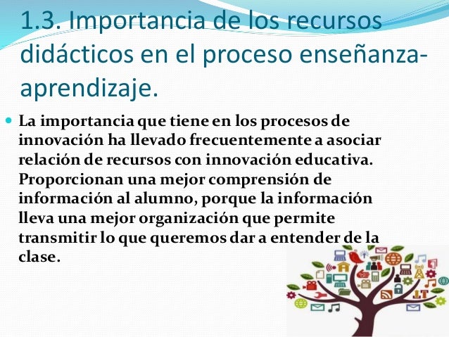 Unidad i recursos didacticos