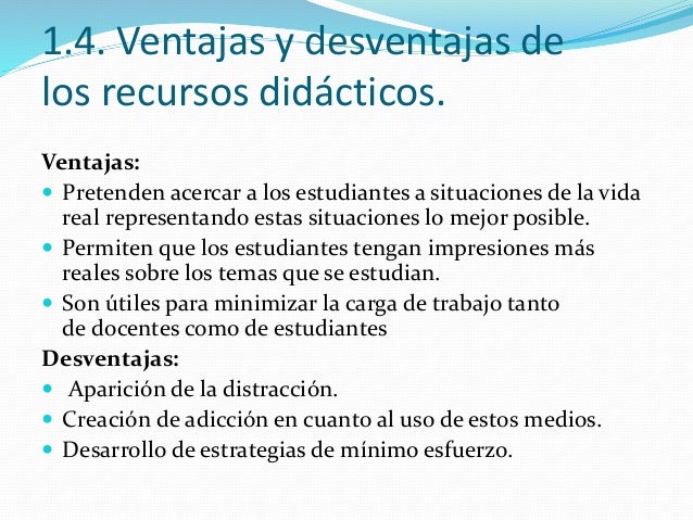 Ventajas Y Desventajas Del Material Didactico www.slideshare.net