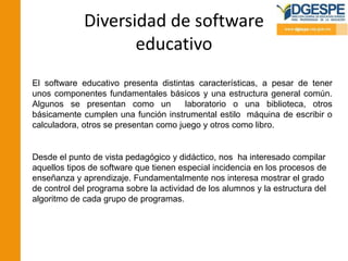 Unidad i software educativo