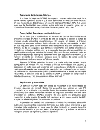 SCADAS COMERCIALES | PDF