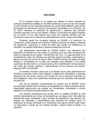 SCADAS COMERCIALES | PDF