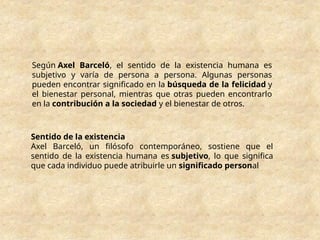 Presentación Orientación para la vida, Unidad 4 | PPTX