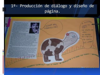 1º- Producción de diálogo y diseño de
página.

 