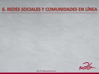 AEA 278 / Negocios Electrónicos
 