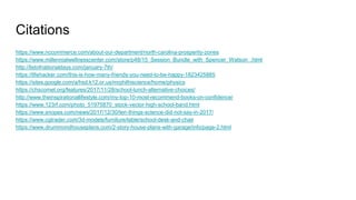 Citations
https://www.nccommerce.com/about-our-department/north-carolina-prosperity-zones
https://www.millennialwellnesscenter.com/store/p48/15_Session_Bundle_with_Spencer_Watson_.html
http://listofnationaldays.com/january-7th/
https://lifehacker.com/this-is-how-many-friends-you-need-to-be-happy-1823425885
https://sites.google.com/a/hsd.k12.or.us/mrphilhiscience/home/physics
https://chscomet.org/features/2017/11/28/school-lunch-alternative-choices/
http://www.theinspirationallifestyle.com/my-top-10-most-recommend-books-on-confidence/
https://www.123rf.com/photo_51975870_stock-vector-high-school-band.html
https://www.snopes.com/news/2017/12/30/ten-things-science-did-not-say-in-2017/
https://www.cgtrader.com/3d-models/furniture/table/school-desk-and-chair
https://www.drummondhouseplans.com/2-story-house-plans-with-garage/info/page-2.html
 
