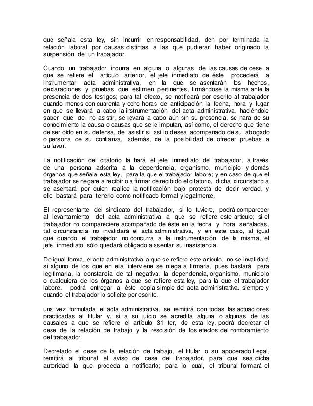 Unidad v. derecho laboral (ley del servicio civil del 