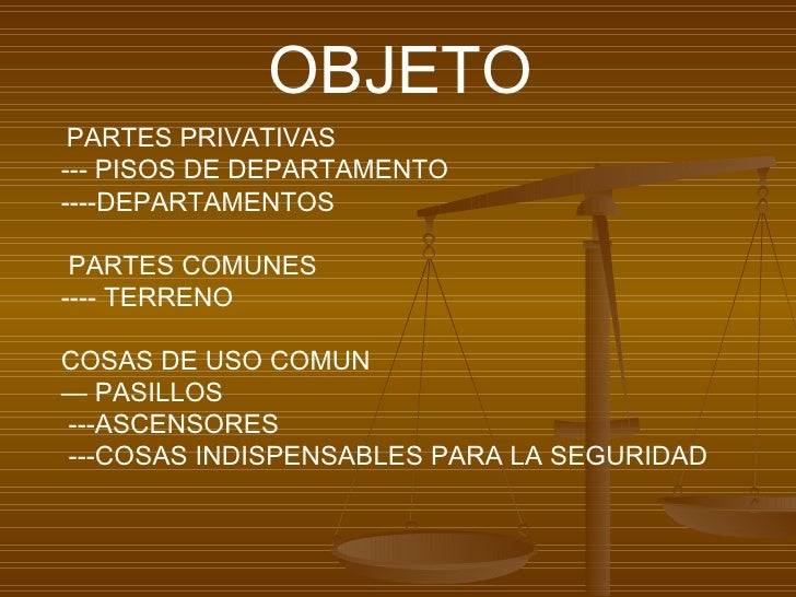 Unidad x derecho real de propiedad horizontal
