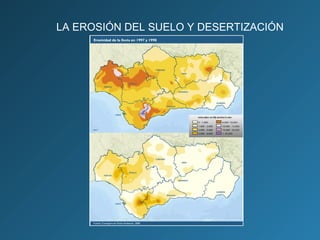 LA EROSIÓN DEL SUELO Y DESERTIZACIÓN

 