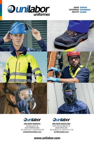 Unilabor INDUSTRIA brochure 2015