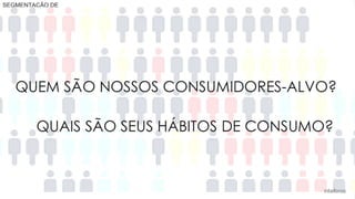 SEGMENTAÇÃO DE
CLIENTES
 