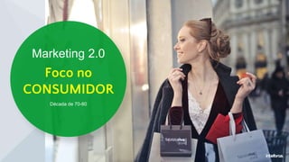 Marketing 2.0
Foco no
CONSUMIDOR
Década de 70-80
 