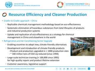 UNIDO: Circular Economy and Sustainable Industrialization Pathways in ...