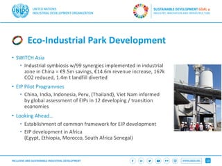 UNIDO: Circular Economy and Sustainable Industrialization Pathways in ...