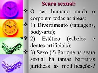 Unifacs   o status sexual dos seres humanos no mundo pós-humano