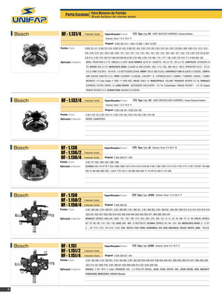 Porta Escova 12V Classe A/Gol/Corsa/206/Ducato - Ref.1.116/4 Unifap