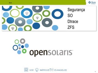 Software Livre x Proprietário Segurança >  O Microsoft Windows é o “Sistema Operacional” mais  vulnerável do mundo.  >   São centenas de vírus a cada dia. >  Isto ocorre devido a péssima política de segurança e  atualização da empresa. >   Como não consegue corrigir todos os bug's, ela os esconde e  põe em risco os computadores de milhares de usuários, vítimas de crackers que descobrem e exploram essas falhas. OpenSource 
