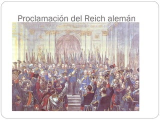 Proclamación del Reich alemán 
