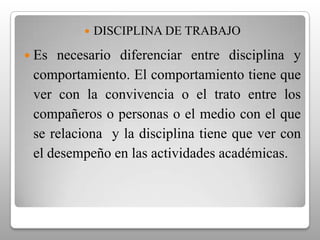 Atención y concentración.