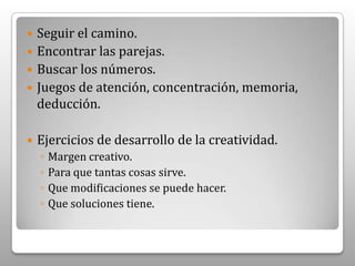 Deben estar formulados en el sentido de competencias.Deben tener secuencialidad.pertinencia