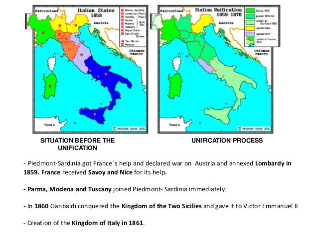 differences between the unification of italy and germany The unification of italy and germany (the breakdown of the balance of power) the balance of power which had prevented war between 1815 and 1854 was upset. differences between the unification of italy and germany The unification of italy and germany (the breakdown of the balance of power) the balance of power which had prevented war between 1815 and 1854 was upset.