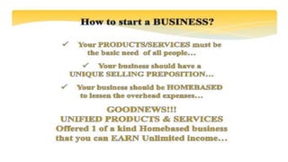 Unified Product & Services