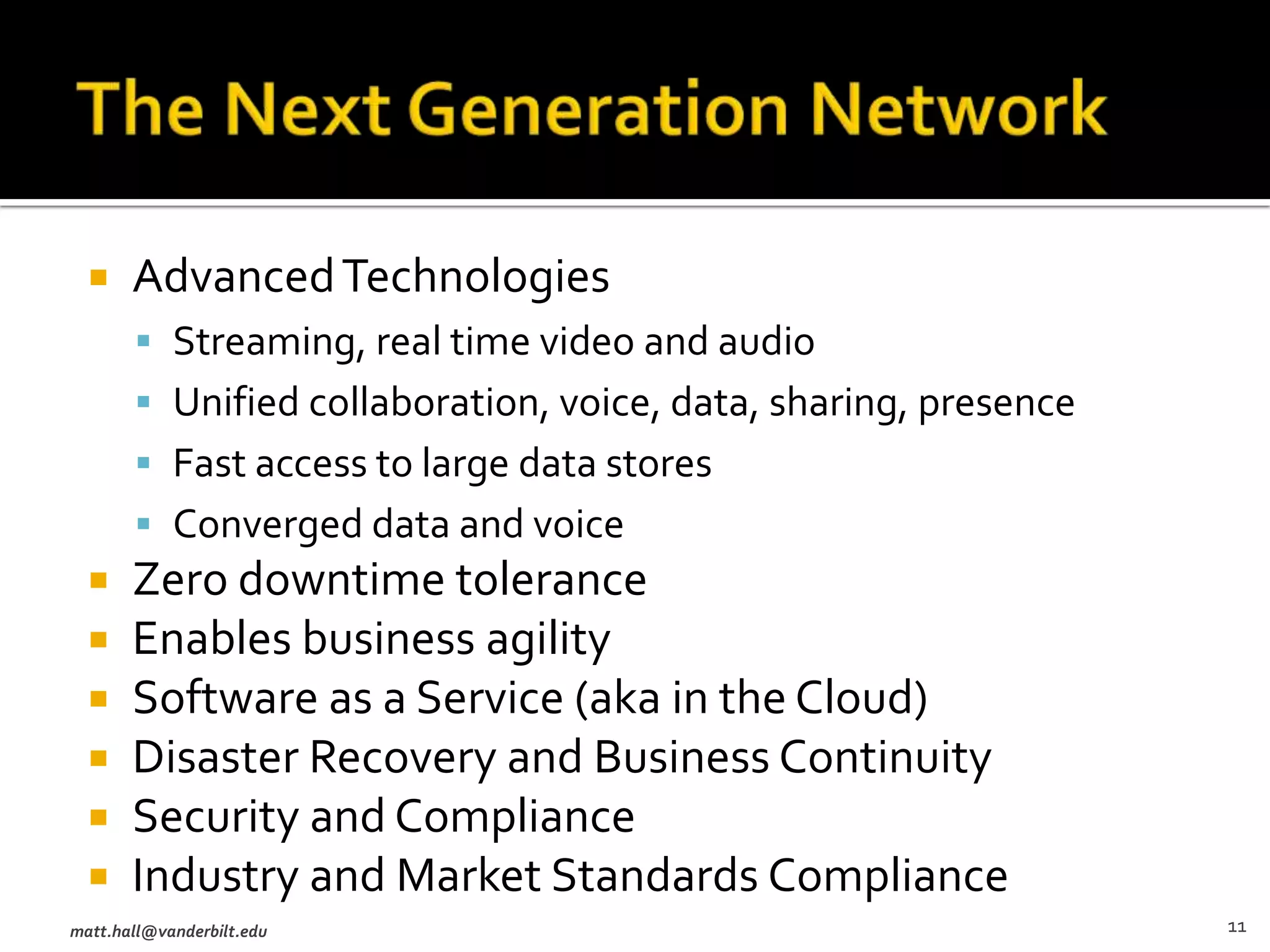 VU Communities Collaborate …matt.hall@vanderbilt.edu7