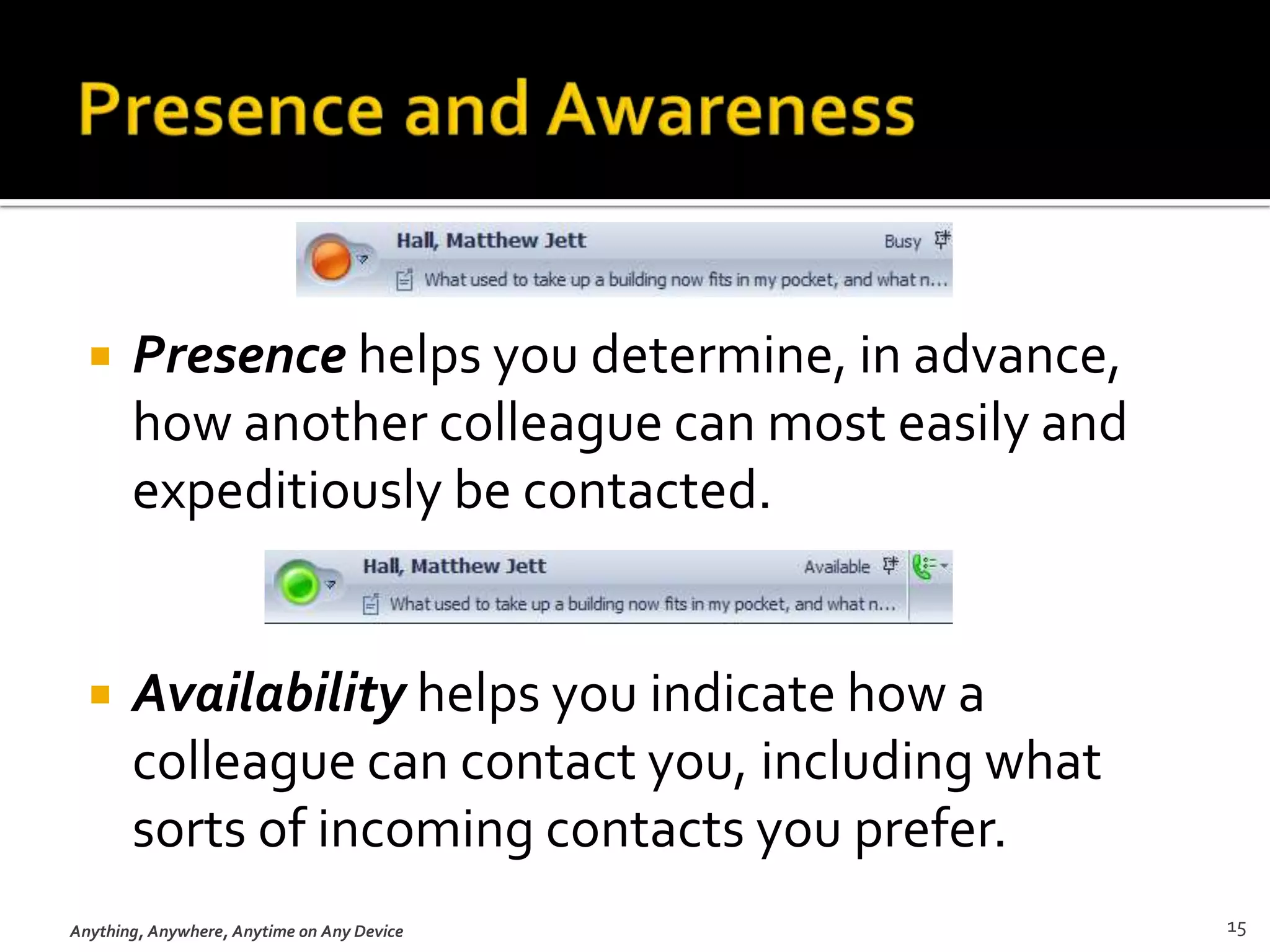 The Next Generation NetworkAdvanced TechnologiesStreaming, real time video and audioUnified collaboration, voice, data, sharing, presenceFast access to large data storesConverged data and voiceZero downtime toleranceEnables business agilitySoftware as a Service (aka in the Cloud)Disaster Recovery and Business ContinuitySecurity and ComplianceIndustry and Market Standards Compliancematt.hall@vanderbilt.edu11