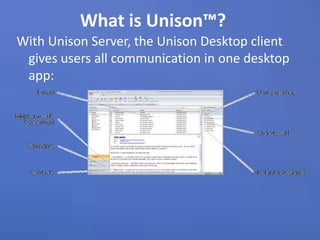 Unified communication | PPTX