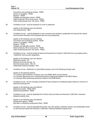 Unified land development code - One Code | DOC