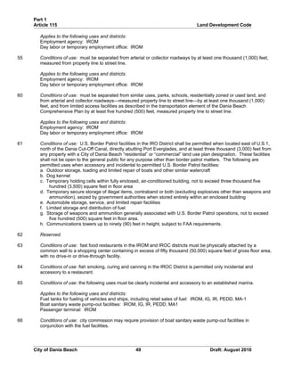 Unified land development code - One Code | DOC