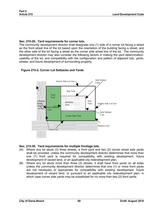Unified land development code - One Code | DOC
