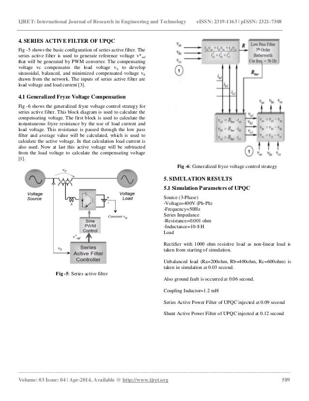 Unified power quality conditioner using generalized