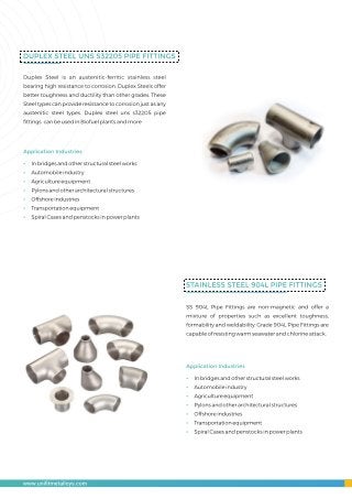 Unifit metalloys inc