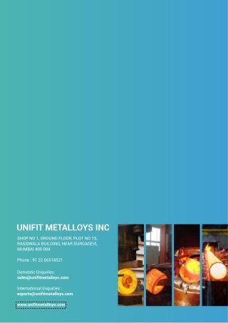 Unifit metalloys inc