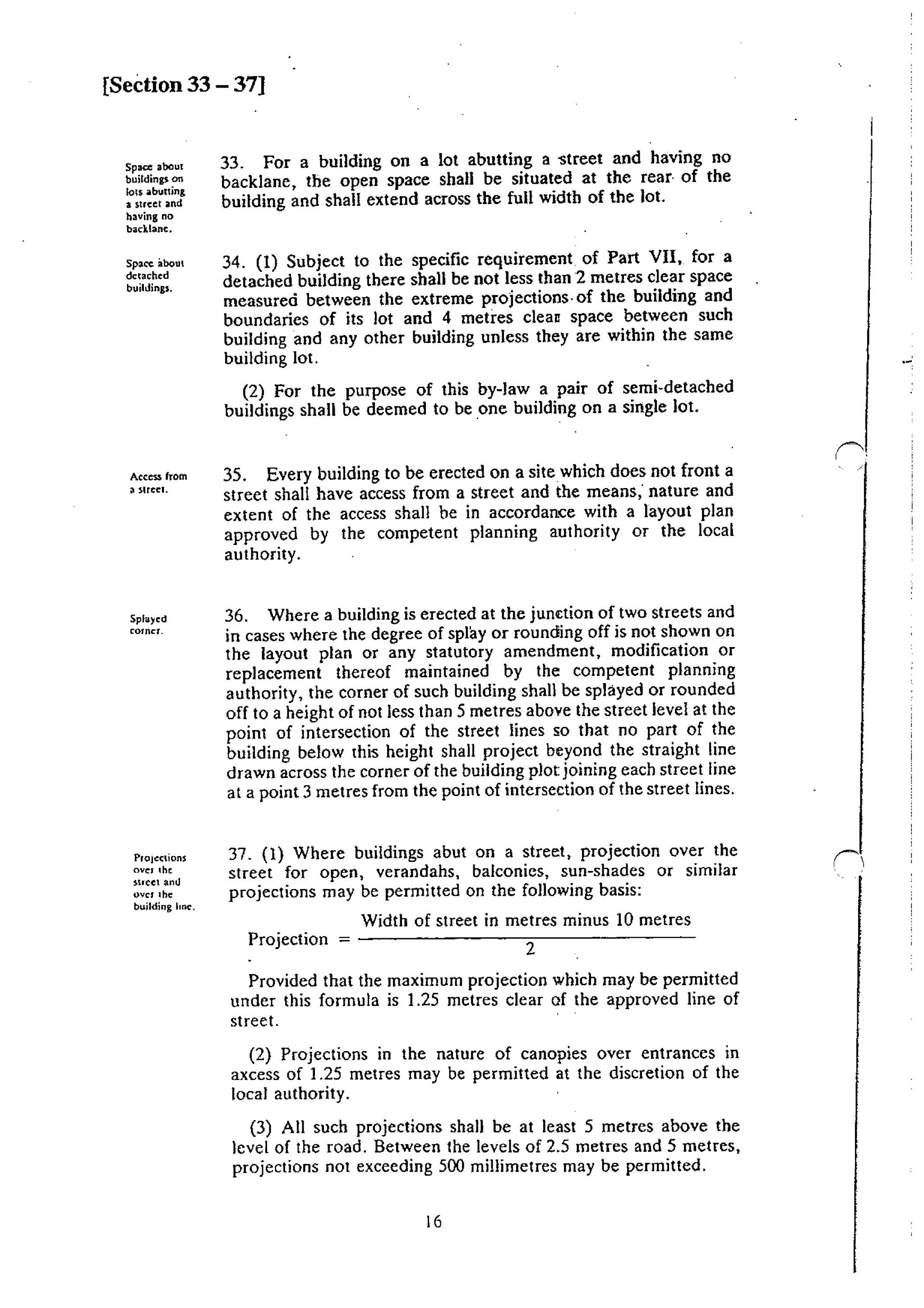 Uniform Building By Law | PDF