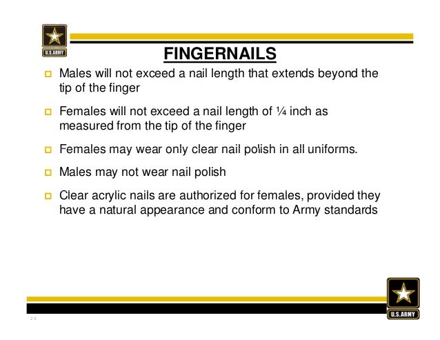 18 Army Regulations Nail Polish