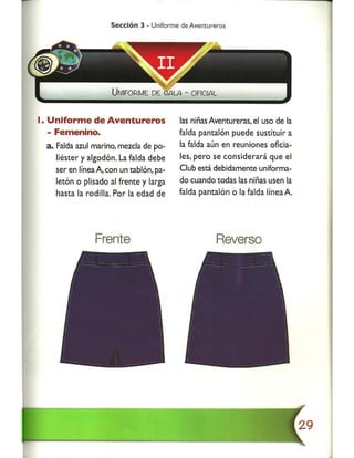 Uniforme Aventureros DIA