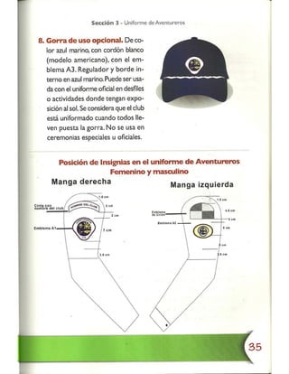 Uniforme Aventureros DIA