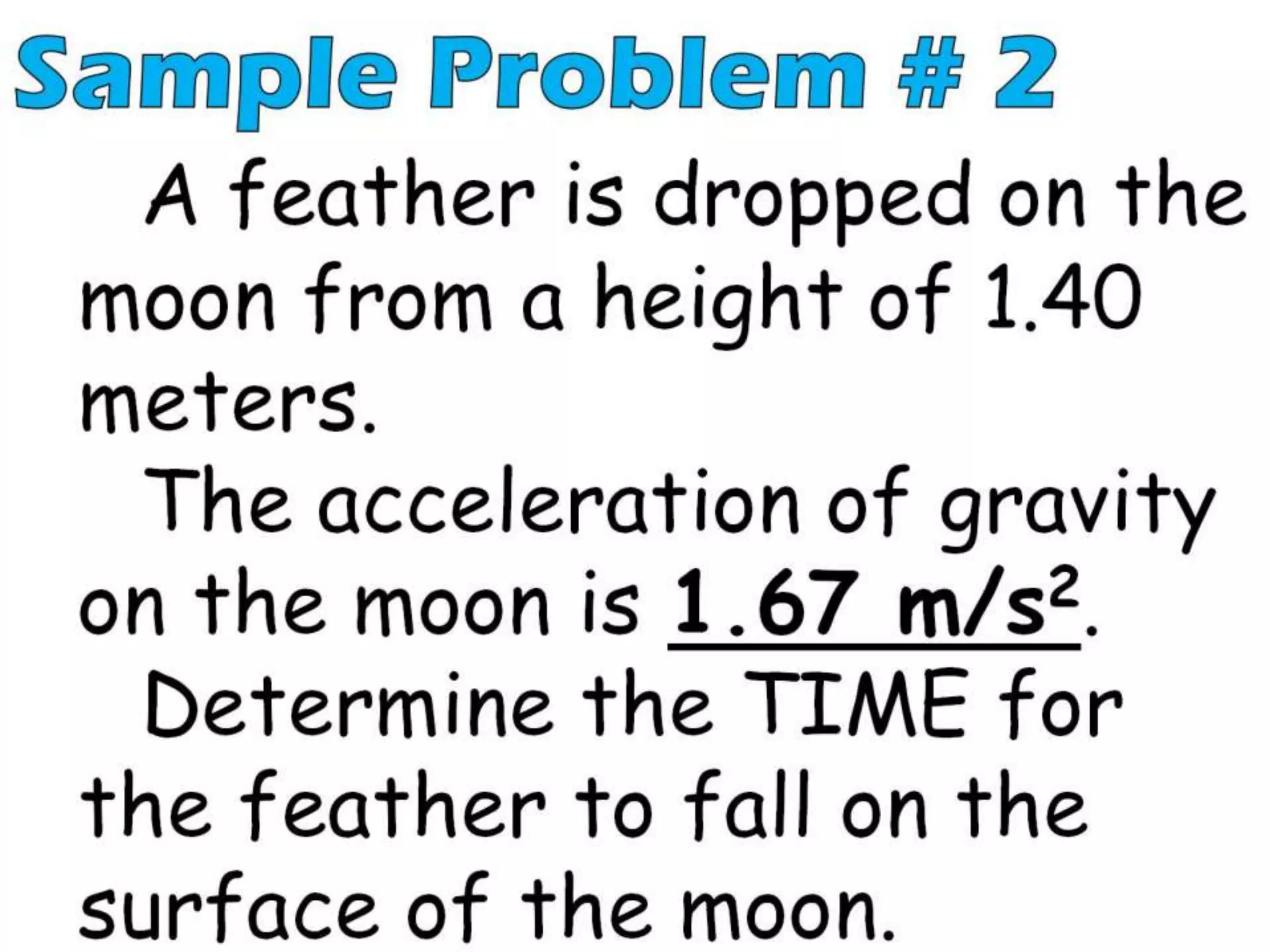 Uniformly accelerated motion (free fall)   problems and solutions