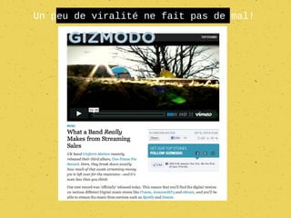 Un peu de viralité ne fait pas de mal!
 