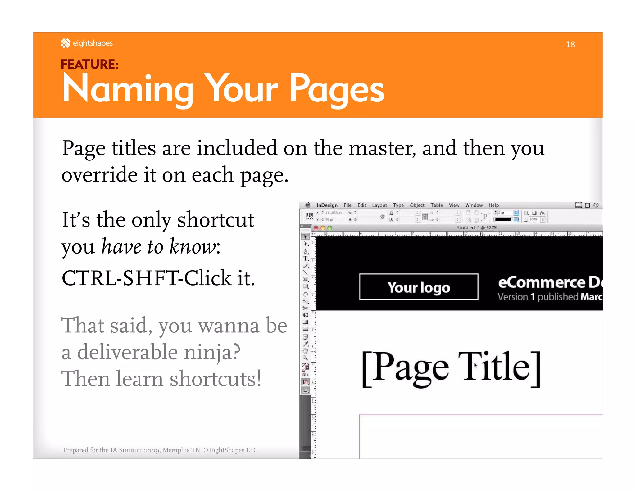 Unify Your Deliverables