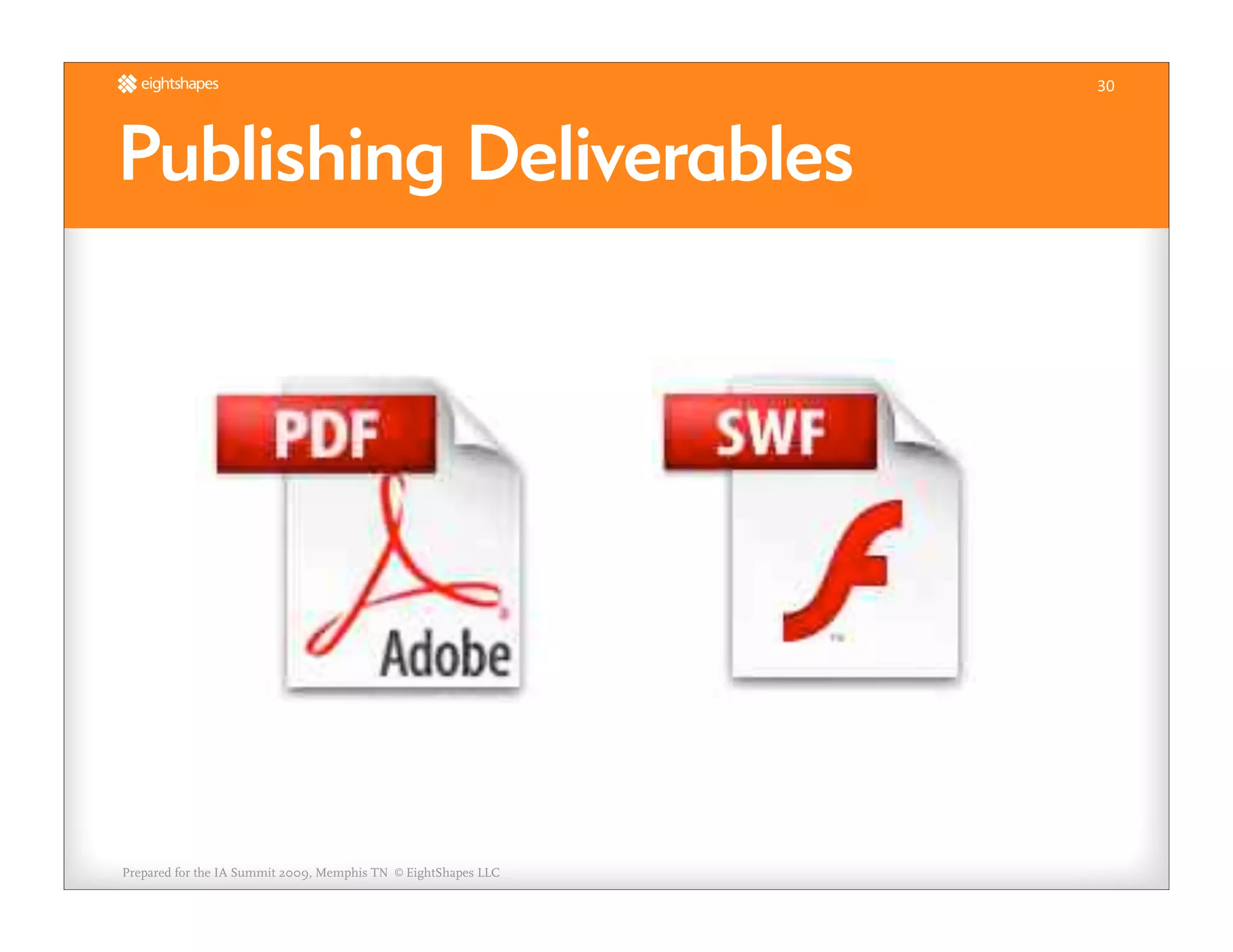 Unify Your Deliverables