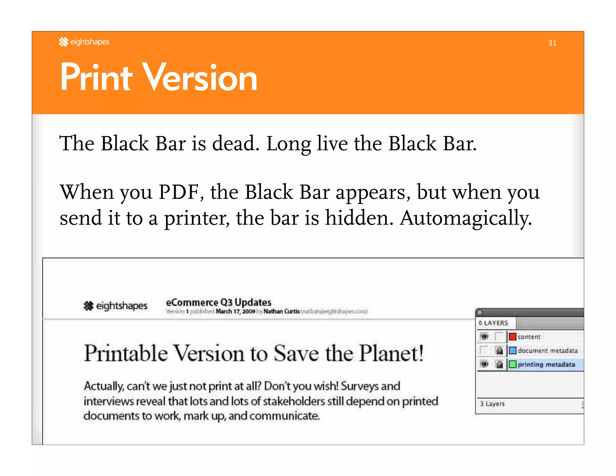 Unify Your Deliverables